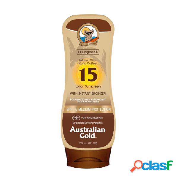 Australian Gold Lotion Sunscreen BRONZER SPF15 237 ml