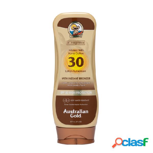 Australian Gold Lotion Sunscreen BRONZER SPF30 237 ml