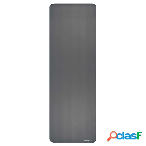 Avento Tappetino per Fitness/Yoga in Schiuma NBR Grigio