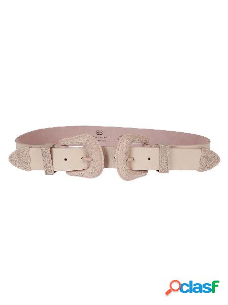 B-LOW THE BELT CINTURA DONNA BT071412PINK PELLE ROSA