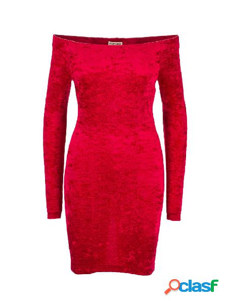 BALENCIAGA VESTITO DONNA 622246TCV146105 POLIAMMIDE ROSSO