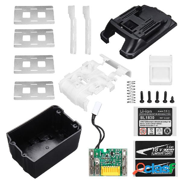 BL1860 Li-ion Batteria Custodia In Plastica PCB Circuito di
