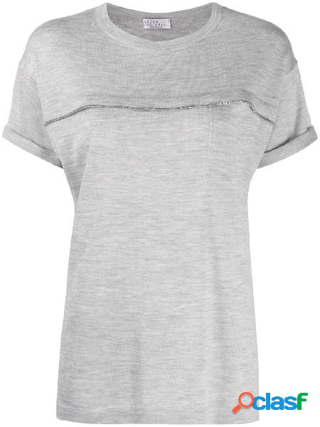 BRUNELLO CUCINELLI T-SHIRT DONNA M13829000C2642 CASHMERE