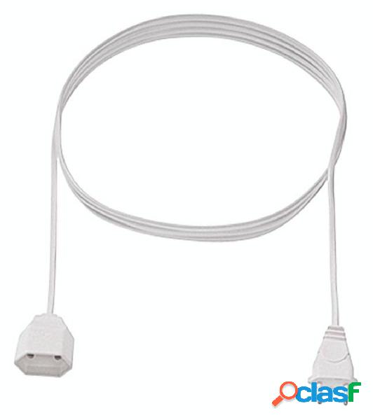 Bachmann 233.285 Alimentazione Prolunga 2.5 A Bianco 3.00 m