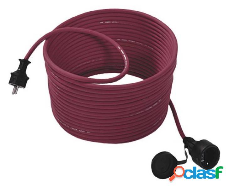 Bachmann 343.370 Alimentazione Prolunga 16 A Rosso 25.00 m