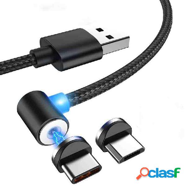 Bakeey 2.1A Type-C Micro USB Aspirazione a 360 gradi TORCIA