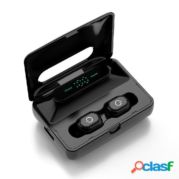 Bakeey H60 Dual Dynamic bluetooth 5.0 TWS Auricolare LED