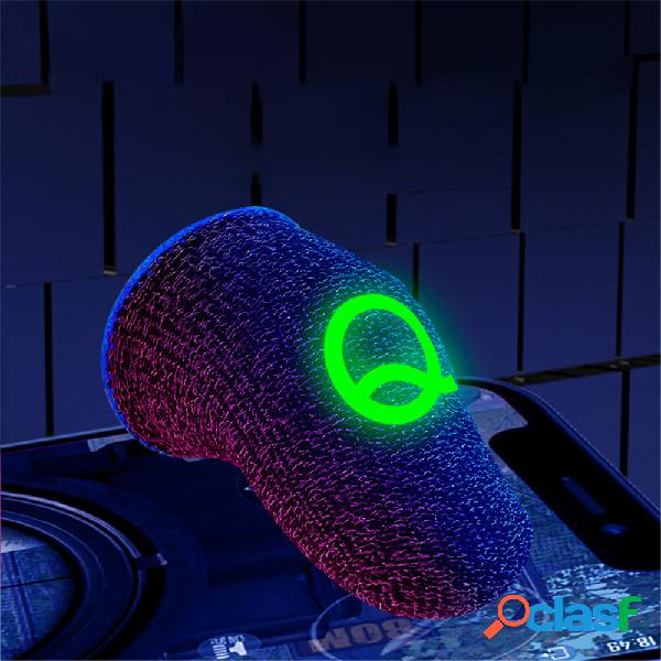 Bakeey Luminous Game Finger Cots Resistente al sudore Touch