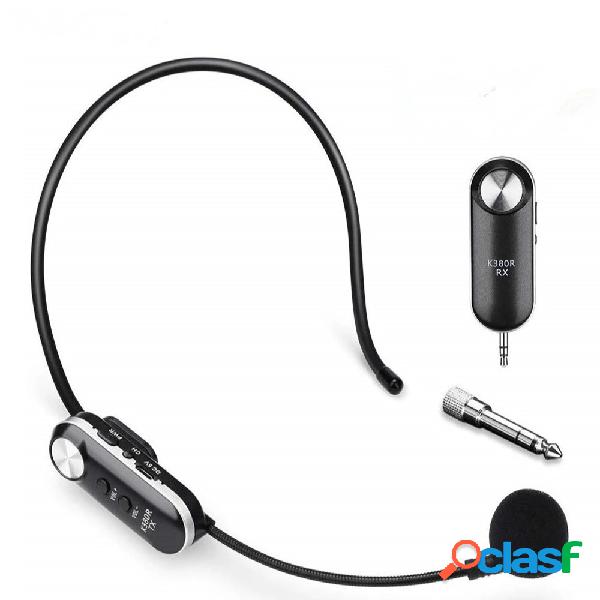 Bakeey UP-T17C Wireless Microfono Headset 50M UHF Wireless