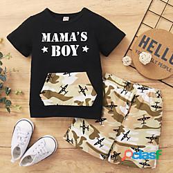 Bambino (1-4 anni) Da ragazzo T-shirt e pantaloncini