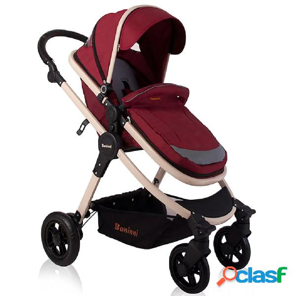 Baninni 3-in-1 Passeggino Ayo Rosso Scuro BNST011-RD