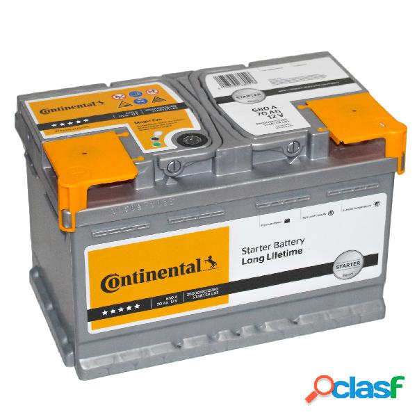 Batteria Continental L3B 70Ah 12v 680A positivo a destra =