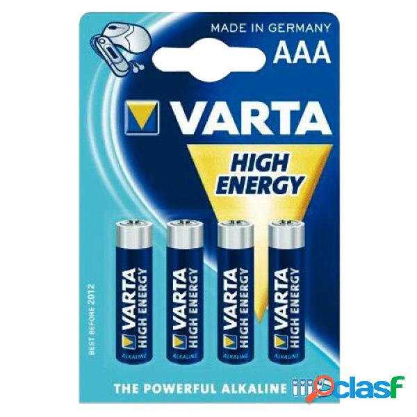 Batteria alcalina High Energy AAA - VARTA