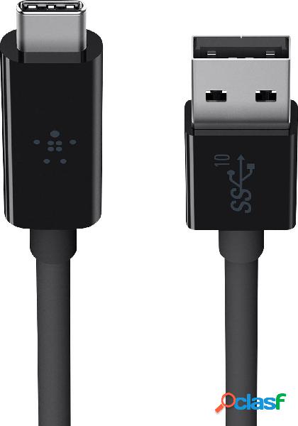 Belkin Cavo USB USB 3.2 Gen1 (USB 3.0) Spina USB-A, Spina