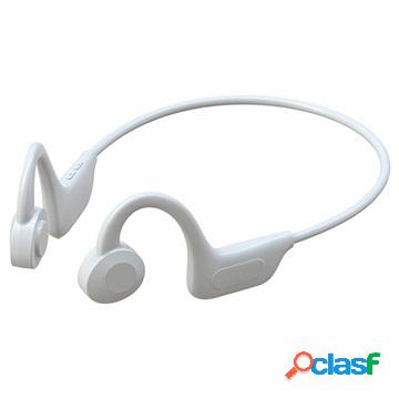 Bluetooth 5.1 Bone Conduction Headphones Q33 - White