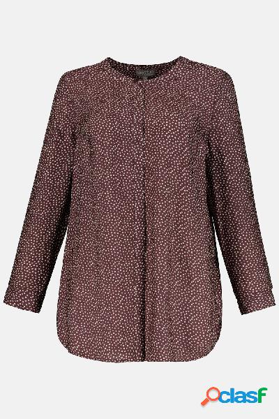 Blusa, design a puntini, maniche lunghe, selection, Donna,