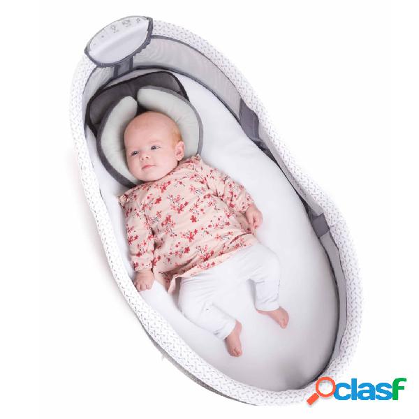 Bo Jungle Culla B-Baby con Luci Pieghevole Grigio