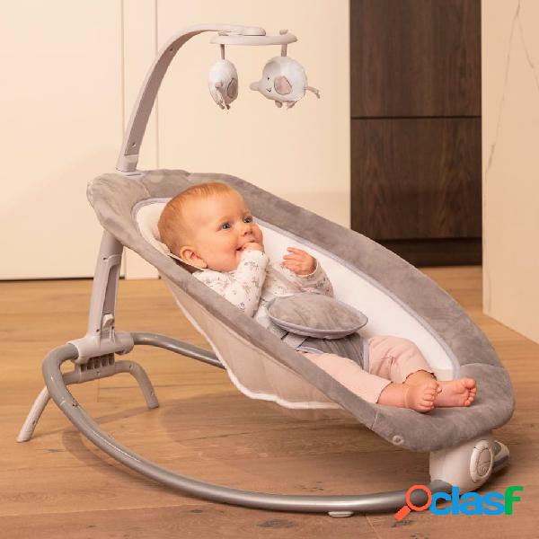 Bo Jungle Sdraietta Neonati B-Rocker Moby Grigia