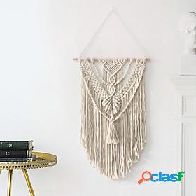 Boho Hand Woven Macrame Wall Tapestry Bohemian Boho Art