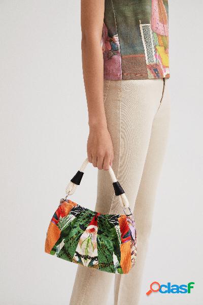 Borsa a tracolla tropicale sostenibile