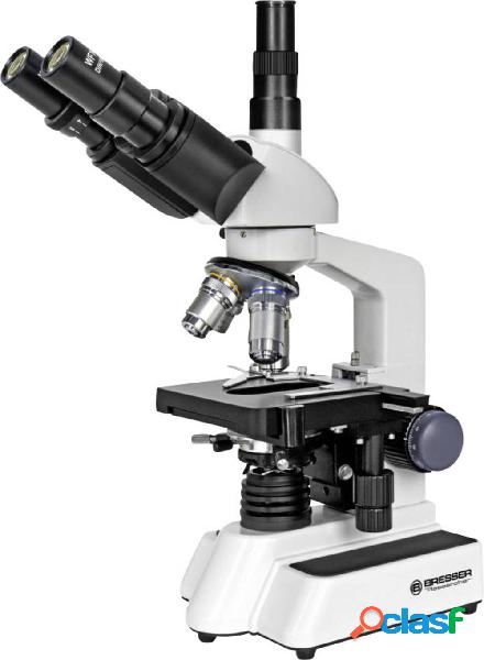 Bresser Optik Microscopio a luce passante Trinoculare 1000 x
