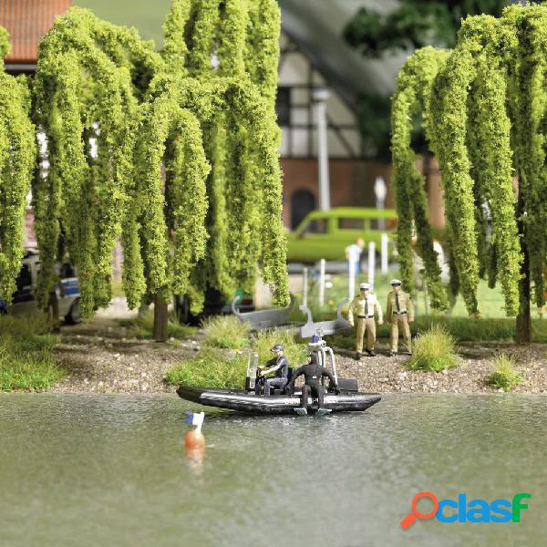 Busch 5485 H0 lago con movimento polizia boot Kit da montare