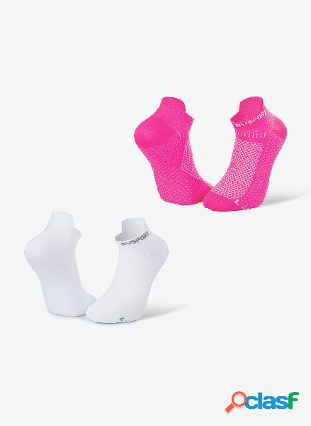 CALZA CORTA RUNNING LIGHT 3D 2PACK