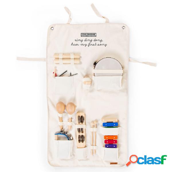 CHILDHOME Set Strumenti Musicali Giocattolo 8 pz con