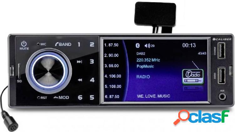 Caliber RMD402DAB-BT Autoradio Sintonizzatore DAB+, Vivavoce