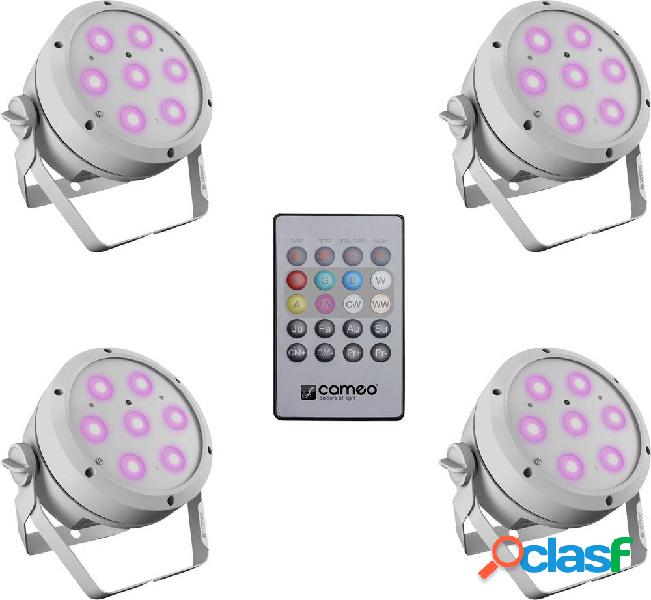 Cameo ROOT PAR 4 WH SET 1 Faretto PAR LED Numero di LED: 7 4