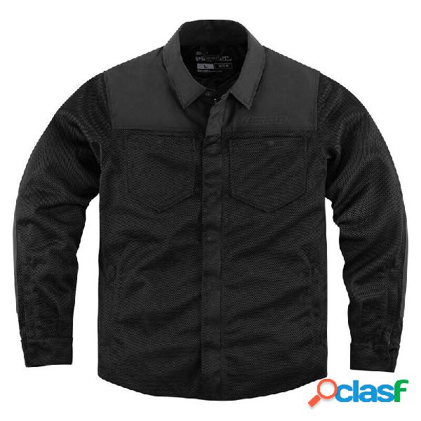 Camicia moto Icon Upstate nero