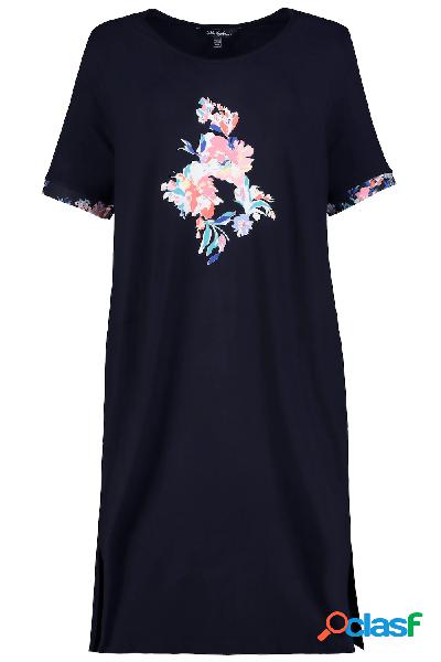 Camicie da notte, confezione doppia, fiori, scollo a