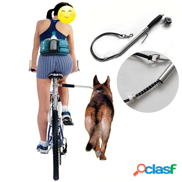 Cane Guinzaglio per bicicletta Mani libere Piombo Pet Walker