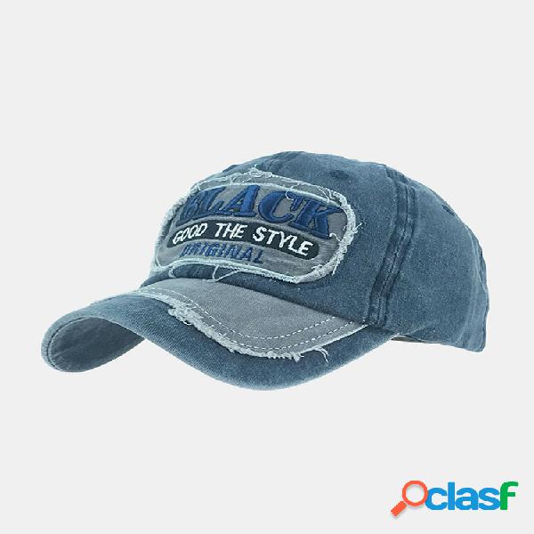 Cappelli regolabili con parasole da esterno in cotone lavato