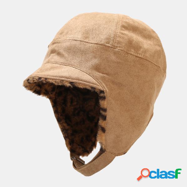 Cappello da trapper da uomo Double-side Orecchio Protezione