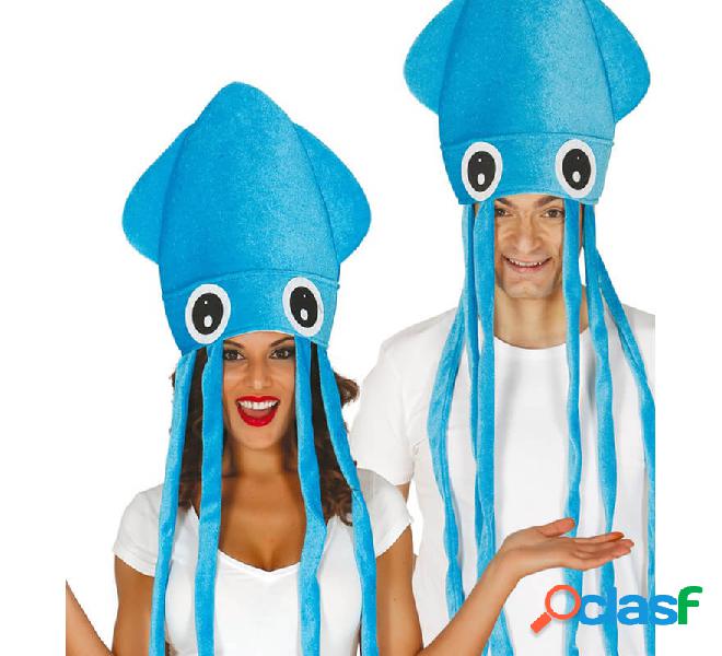 Cappello di calamaro blu