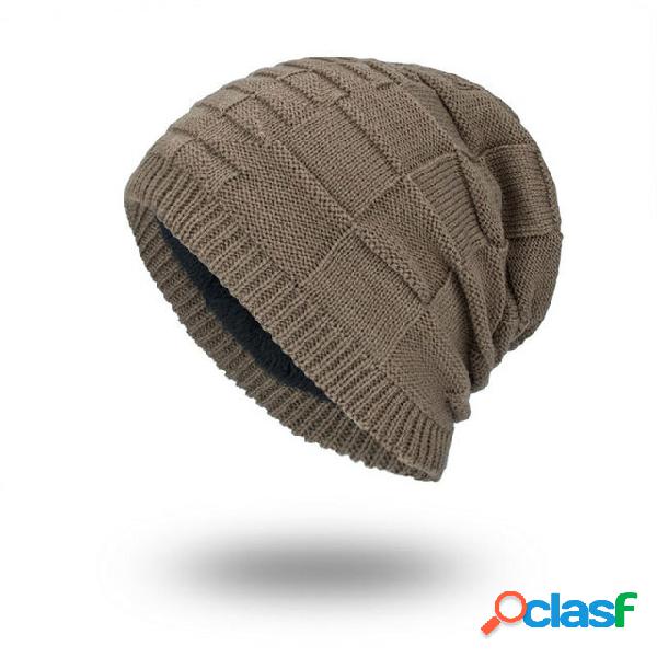 Cappello in lana lavorato a maglia Stagione Plus Cappello da