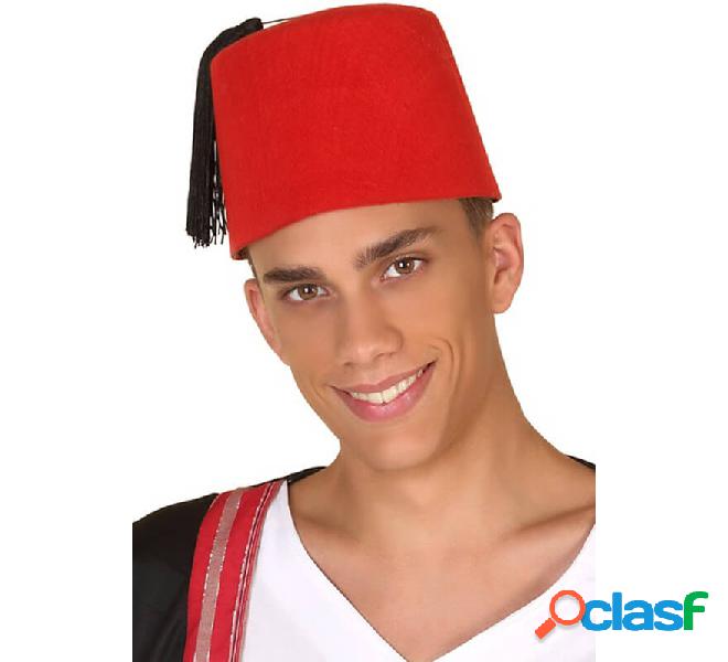 Cappello marocchino con nappina