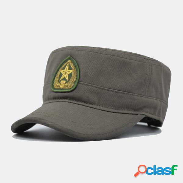 Cappello militare da alpinismo con cappuccio piatto da