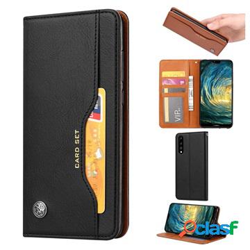 Card Set Series Huawei P30 Wallet Case - Black