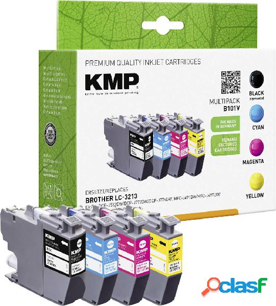 Cartucce combo pack KMP Compatibile sostituisce Brother