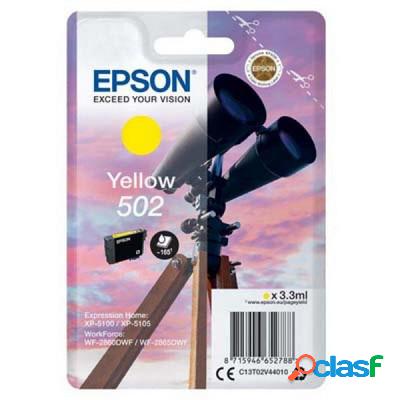 Cartuccia Epson C13T02V44010 502 Binocolo originale GIALLO