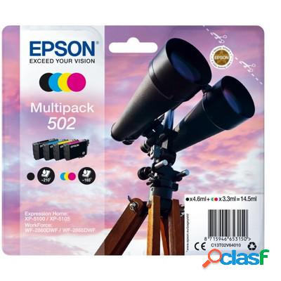 Cartuccia Epson C13T02V64010 Multipack 502 Binocolo (Conf.