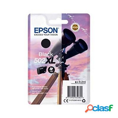 Cartuccia Epson C13T02W14010 502 XL Binocolo originale NERO