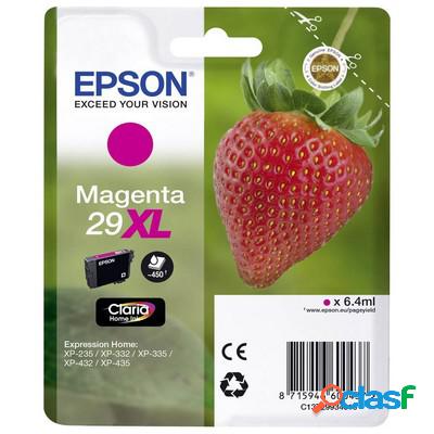 Cartuccia Epson C13T29934010 T29XL Fragola originale MAGENTA