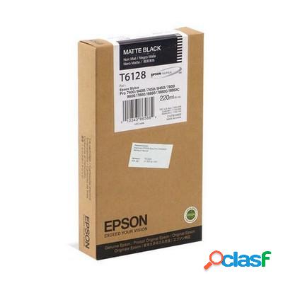 Cartuccia Epson C13T612800 originale NERO OPACO