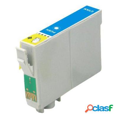 Cartuccia Epson T0482 Cavalluccio Marino compatibile CIANO