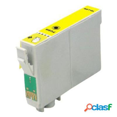 Cartuccia Epson T0484 Cavalluccio Marino compatibile GIALLO