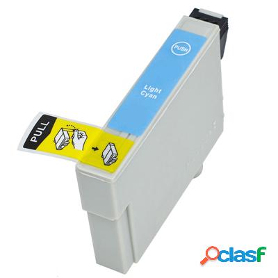 Cartuccia Epson T0795 Gufo compatibile CIANO CHIARO
