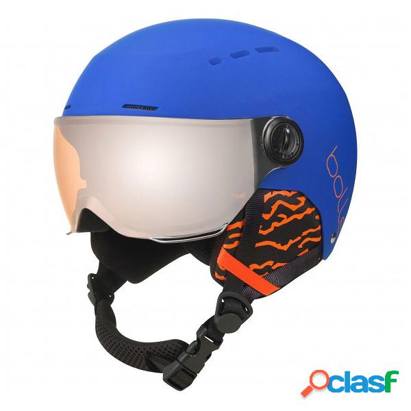 Casco sci Bollé Quiz Visor (Colore: matte royal blue,